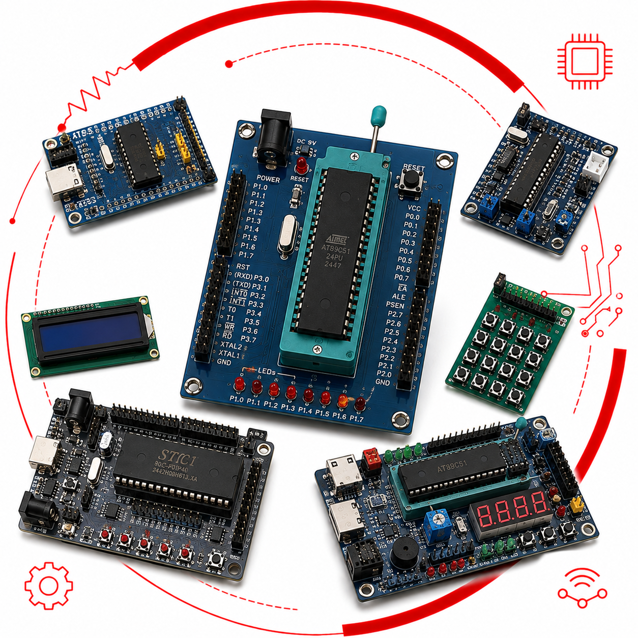 8051 Development Boards